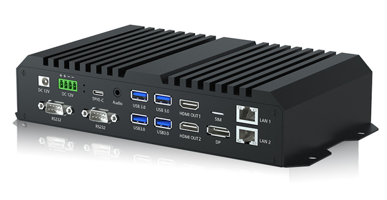 Rockchip RK3588 เครื่องเล่นมัลติมีเดีย HD Box Edge Computing กล่อง AIot 8K พร้อม Dual Ethernet