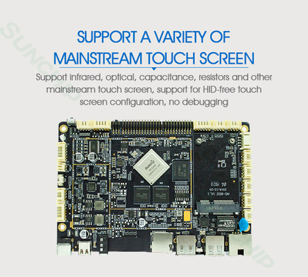 4K RK3399 Android Linux Embedded System Board รองรับ G Sensor