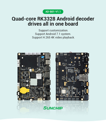 Android RK3288 ARM บอร์ดระบบฝังตัวรองรับ 4G Dual Displpay
