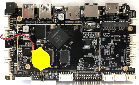 RK3568 Android Embedded ARM Board WIFI 4G 1000M อีเธอร์เน็ต LVDS EDP MIPI RTC