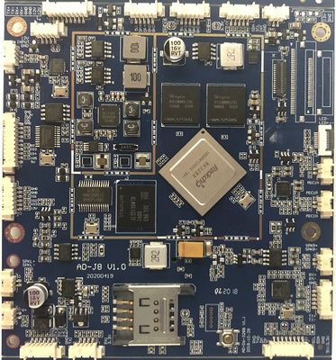 Rockchip RK3288 บอร์ดระบบฝังตัว Quad Core LVDS EDP MIPI 4K Ethernet BT
