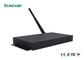 กล่องโลหะสีดำ Digital Signage Media Player รองรับเอาต์พุต HD WIFI BT Ethernet 4G