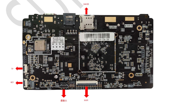 แบอร์ดแขนระบบจํากัด RK3566 แอนดรอยด์ 11 Industrial Motherboard PCBA Board For Digital Signage