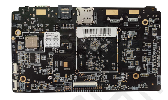 แบอร์ดแขนระบบจํากัด RK3566 แอนดรอยด์ 11 Industrial Motherboard PCBA Board For Digital Signage