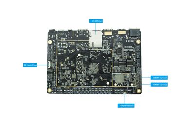 Rockchip RK3399 4K lvds edp ความละเอียด 1080P 4GB DDR 32GB EMMC บอร์ดระบบฝัง Hexa-Core WIFI ARM