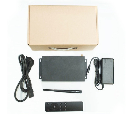 โฆษณา LCD LCD Media Player กล่องวัสดุระบบปฏิบัติการ Android 7.1